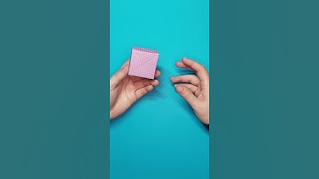 Thumbnail of DIY Origami BOX | How to make paper box | Masu | Fold tutorial #Shorts