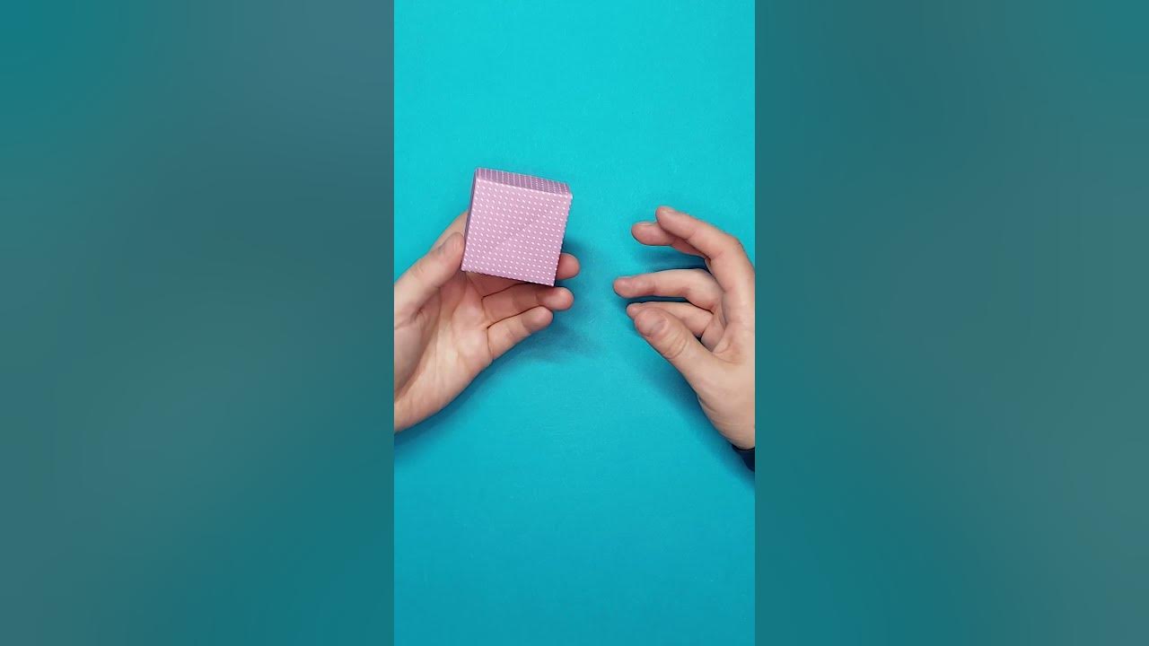 DIY Origami BOX | How to make paper box | Masu | Fold tutorial #Shorts