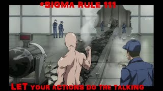 Sigma Atude Rule 111 But Its Anime Sigma Rule Meme Trending Meme Sigma Male Grindset
