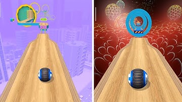 Going Balls-Portal Run complete Level