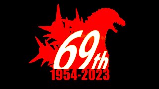69 Years Of Godzilla 1954 - 2023