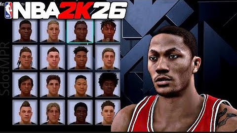 Best Derrick Rose NBA 2K26 Face Creation! MVP D-ROSE on NBA 2K26!