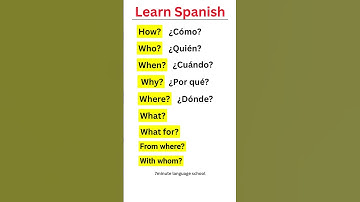 The Most Basic Spanish Words! #spanish #education