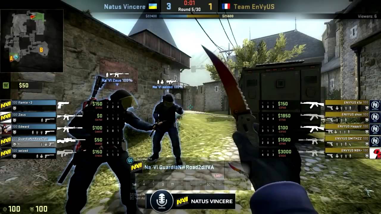 Na'Vi, кобл, EnVyUS + тимспик