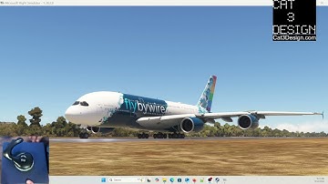 Setting up Cat3Design Tiller for use with the awesome FlyByWire A380!