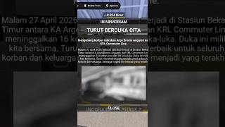 MENGENANG TRAGEDI KRL BEKASI TIMUR DI STASIUN JATI RANGON ( BY INCORAILS/COBROT ) #shorts #roblox