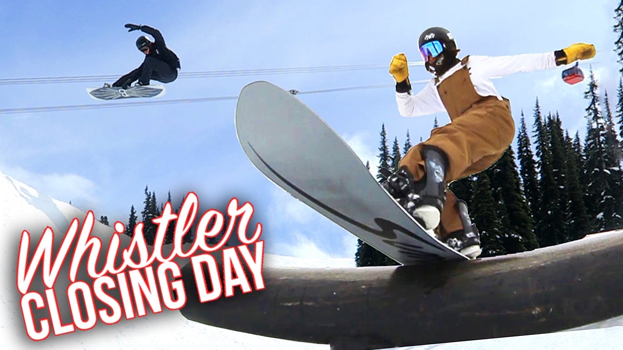 Whistler Closing Day 2017 Snowboarding Youtube regarding how to kickflip a snowboard with regard to Motivate