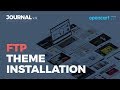 Journal 3 - FTP Theme Installation
