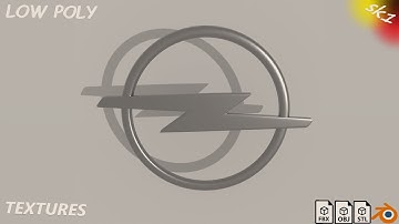 Emblem Opel(part 1) | CGTrader