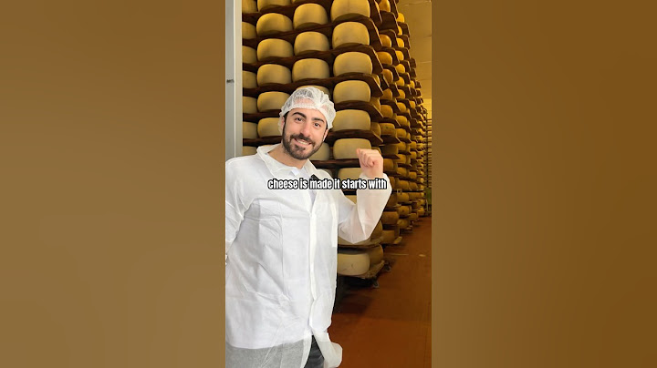 How Parmigiano Reggiano cheese is made Part 1