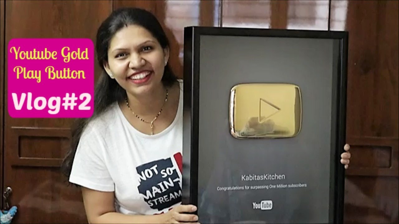 #KabitaVlogs | Gold Play Button | Sharing my Happiness | 1 million Subscribers | kabitaskitchen | Kabita Singh | Kabita