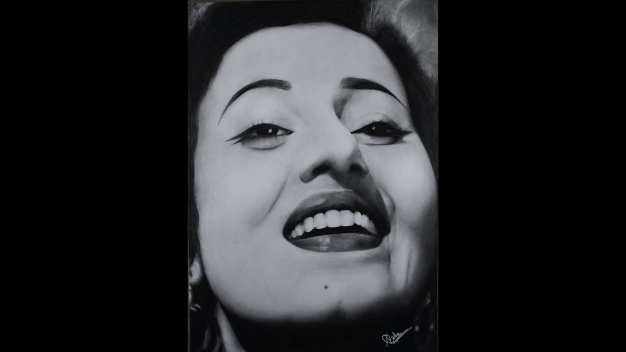 Pencil sketch of Bollywood Actress Madhubala by SukhmaniKaur on DeviantArt