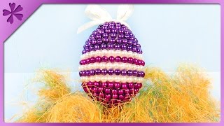 DIY Bead Easter egg (ENG Subtitles) - Speed up #340