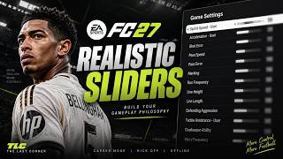 FC 27 REALISTIC SLIDERS V1 | Can We Make FC 27 Feel Real