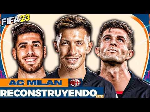 RECONSTRUYENDO al Ac MILAN FIFA 23 Modo Carrera LITE!!