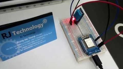 ESP8266 NodeMcu D1 Mini 와 DHT11 온습도 센서를 사용해서 웹으로 실내 온습도 확인해 보기