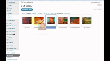 Sorting the WordPress NextGen Gallery