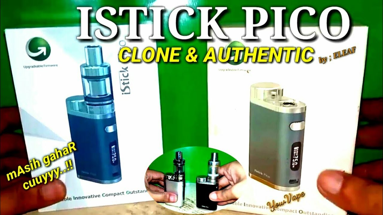 Review Istick Pico Authentic Istick Pico 75 Watt By Eleaf Youtube