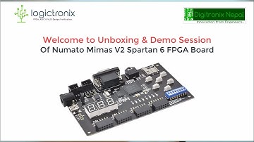 $49 FPGA Board: Numato Mimas V2 Spartan 6 FPGA Board Unboxing & Demo
