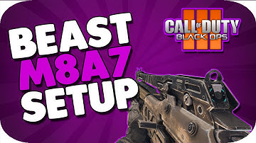 How To Make "OVERPOWERED M8A7" in BLACK OPS 3 - BO3 Best M8A7 One Burst Setup