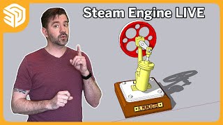 3D Modeling Machine Parts in SketchUp