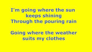 Everybody's Talkin' -  Harry Nilsson - with lyrics chords