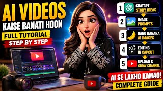 AI Story Videos Kaise Banaye? |Complete Tutorial | YouTube Se Paise Kamaye😱