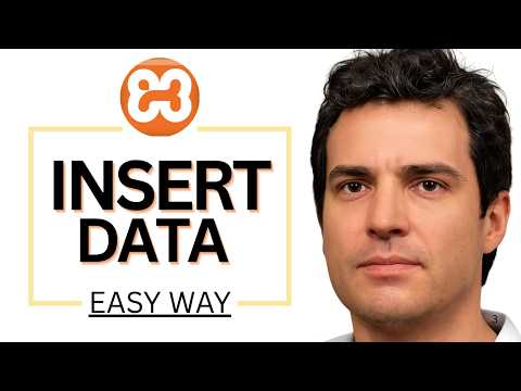 How to insert data in a database in XAMPP (phpMyAdmin) | PHP 8.2.12 Tutorial (2025/2026)
