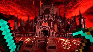 I built the largest Structure in the Minecraft Hell World