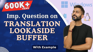 L-5.21: Numerical on Translation Lookaside Buffer (TLB) | Operating System