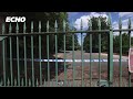 Park CORDONED OFF by police after teenager STABBED