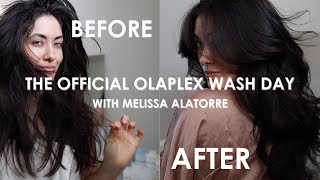 OLAPLEX Wash Day: Sleek, Bouncy Hair from Shower to Styling with Melissa Alatorre