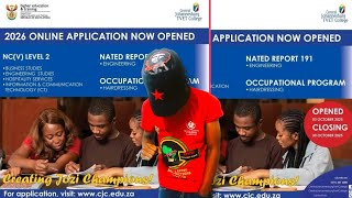 How to APPLY Online at Central Johannesburg TVET College (2026) 