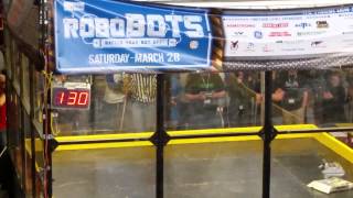 Robobots 2015 Regicide vs. Flatliner 1