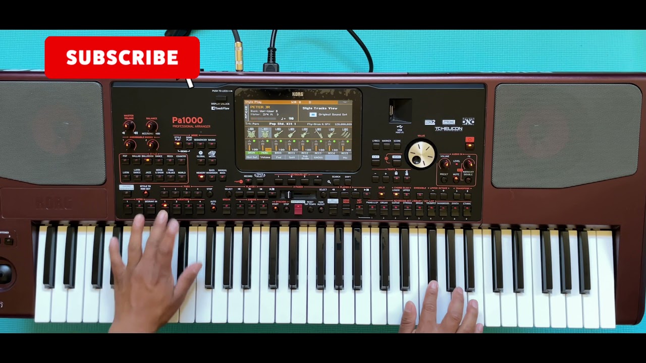 El inmigrante de/peter junior (Ritmo para korg)