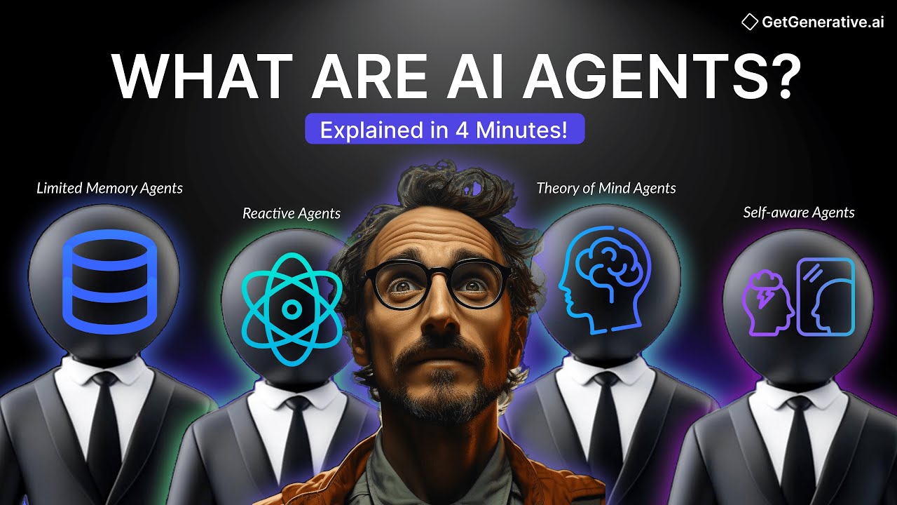 What Are AI Agents? Explained in 4 Minutes (2025)! | GetGenerative.ai ...