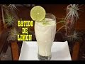 BATIDO DE LIMÓN - ¿Cómo hacer batido de limón? (RECETA) - Cocine con Tuti