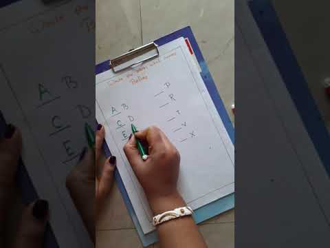 Toddler Activities Early Learning Letter Comes Before Preschool