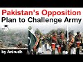 Role of Pakistani Army in politics - Opposition parties unite against army helping Imran Khan #UPSC