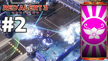 Red Alert 3 Uprising | Yuriko Campaign - Mission 2 - The Traceless Massacre - Hard