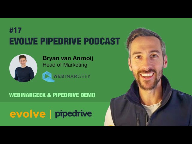 WebinarGeek & Pipedrive Integration Demo