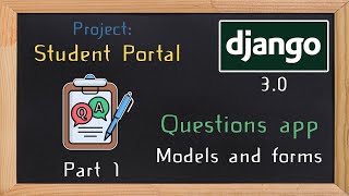 Famous Django Student Portal - questions app part 1  | 22 Profile