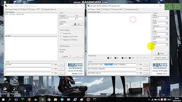 DEMO gửi nhận dữ liệu qua giao thức UDP - tập lệnh ATcommand ESP8266