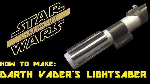 How to Make Darth Vader