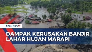 Banjir Lahar Hujan Marapi Rusak Rumah Warga hingga Kawasan Wisata di Sumbar