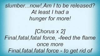 Soilwork - Final Fatal Force Lyrics