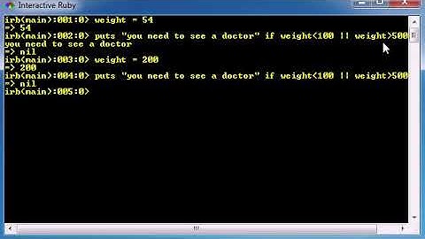 Ruby Programming Tutorial   16   unless
