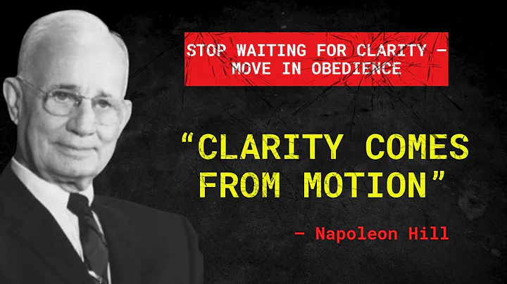 Stop Waiting For Clarity — Move In Obedience Clarity Comes From Motion | Modern Hill Mindset