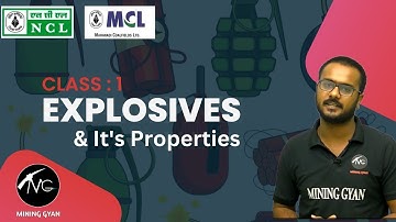 NCL & MCL//Lect. 1 Explosives and It
