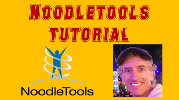 Noodletools Tutorial